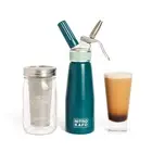 0.5L Nitro Coffee Maker, Aluminum Nitro Cold Brew Coffee Maker with Special N...
