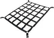 MCMATUTKEQ Car Heavy Duty Cargo Net Stretchable Universal Auto Trunk Rooftop Cargo Net Mesh Organizer Storage Mesh Covers Luggage Nets