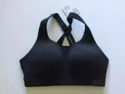 Lululemon Women’s Sports Bra Airsupport Black LW2CS1S Size 32DD