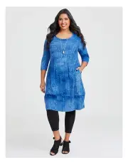 [Taking Shape] Sequin Venetia Tulip Dress in Cobalt