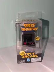 Space Invaders Tiny Arcade Game World's Smallest Miniature Keychain