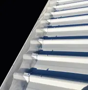 10M Aluminium Gutter Guard KIT Includes Fittings for TRIMDEK Roof (Monument)