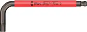Wera 950 SPKS Metric Hex-Plus Ball End Hex L-Key, 6 mm x 100 mm Size