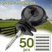 Electric Fence Offset Ring Insulator Fencing Screw In Posts Wire Fence Insulator