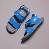 在飛比找Yahoo奇摩購物中心優惠-NEW BALANCE 童鞋 NB 寶藍 灰 涼鞋 中童 (