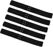 [WOFASHPURET] Bra Back 5pcs Bra Band Extensions Stretchy Elastic Accessories Soft Brush for Comfort