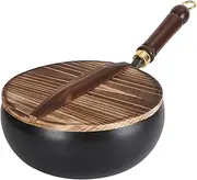 Bread With Lid: Safe And Reusable Frying Pan And Frying Pans, Multipurpose Application Pans With Lid | Camping Kitchen Gadgets And Gadgets, Reusable Nonstick Soup Pots