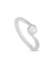 14K 0.26 ct. tw. Diamond Ring