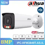 Dahua 8MP Starlight Full-Color Mic PoE IP Camera Smart-Light IPC-HFW2849T-AS-IL