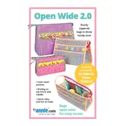 Quilting Sewing By Annie Open Wide 2.0 Pattern Only