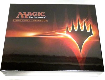 Box Set ~ COMMANDER ANTHOLOGY Volume 1 MtG sealed Four 100 Card Deck Magic WotC