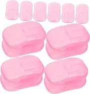Travel Toiletries 20pcs Soap Sheets Travel Soap Slices Hand Wash Sheets for Hotel Camping