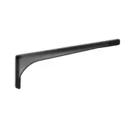 Gladiator 21 In. L Black Steel Heavy Duty Floating Shelf Bracket
