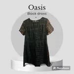 大尺碼黑色英國買回OASIS洋裝棉花糖女孩