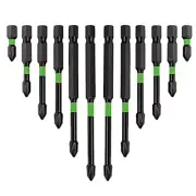 2023New Screwdriver Bit Set, 12Pcs S2 Driver Drilling Work Set, Strong Head3200