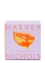 Harvey Nichols Milk Chocolate Florentines With Orange Piecec, Snacks 195g
