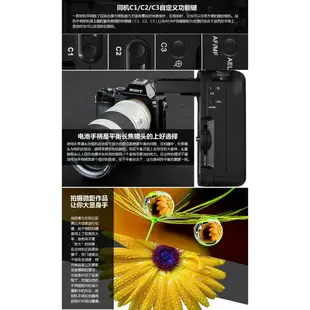 【eYe攝影】公司貨 PIXEL AG-C2 Sony 電池手把 垂直手把 支援 A7SII A7RII A7 II