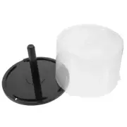 Cd Storage Box Column Storage Bucket Clear Cd Container Disc Holder