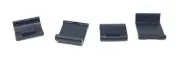 Hayward Rear Skirt Kit Black (2 Hinged & 2 Non Hinged)(4-Wheel Only)