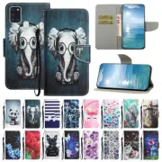 For Samsung A14 A54 A33 A53 A73 A23 A13 5GPainted Leather Flip Wallet Phone Case