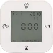 Multifunctional Thermometer Hygrometer Voice Control High Accuracy Digital Clock Temperature Humidity Gauge