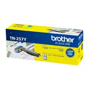 TN-257Y Yellow High Yield Toner Cartridge to Suit - HL-3230CDW/3270CDW/DCP-L3015CDW/MFC-L3745CDW/L3750CDW/L3770CDW 2,300 Pages