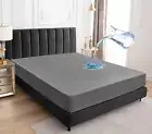 King Size Mattress ProtectorWaterproof Mattress Cover18" Deep Pocket Mattress...