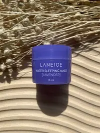 在飛比找Yahoo!奇摩拍賣優惠-蘭芝 LANEIGE 睡美人香氛水凝膜 薰衣草 晚安凍膜 舒