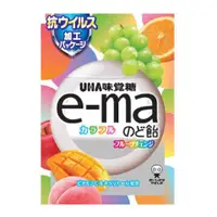 在飛比找比比昂日本好物商城優惠-味覺糖 UHA E-ma 彩色水果喉糖 50g【6包組】