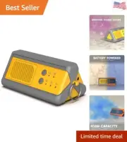 1,000mg/h Portable Ozone Generator - Cordless Battery Powered Odor Eliminator...