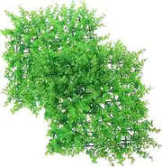 2pcs Artificial Grass Wall Panel Faux Plant Backdrop Decoration for Easy Installation Realistic Eucalyptus Design Versatile Use Enhances Aesthetic Appeal