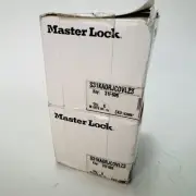 Master Lock S31kaorjcovlz3 Lockout Padlock, Ka, Orange, 1-13/16"H, Pk12
