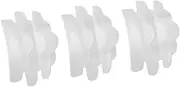 [Beatifufu] 3sets Silicone Eye Pads for Women Lash Extension Application Patches Girl Eye Pads Comfortable Gel for Makeup Tool 3pairs*3