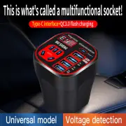 Universal Car Inverter 12V 24V To 220V Intelligent Voltage Detection Car Power Socket 200W Intelligent Charging Inverter