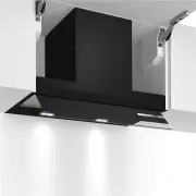 Bosch Series 6 Integrated Design Hood 60 cm Clear Glass Black Printed. DBB67AM60A