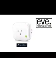 Eve Energy Matter Smart Plug Power Meter Thread 100% Privacy Apple Android Alexa