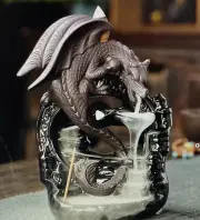 DRAGON WATERFALL BACKFLOW INCENSE BURNER No.1 - (GREAT CHRISTMAS GIFT)
