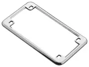 Chrome Licence/Number Plate Frame Trim Surround For 7" x 4" Plates