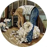 Country Threads Long Stitch Kit Shearer 30x30cm Including Threads
