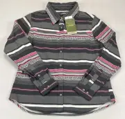 NWT Cabela’s Aztec Print Chamois Long Sleeve Button Up Shirt Women’s S/P