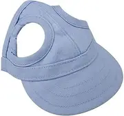 Dog hat, dog hat(Pet cap blue, M)