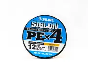 Sunline P.E Line X4 Siglon 1800M P.E 0.8 12LB Orange (1519)