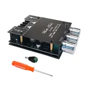 New DC9~24V ZK-502MT Bluetooth 5.0 AUX Subwoofer Stereo Amplifier Board Module