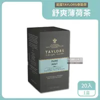 在飛比找ETMall東森購物網優惠-英國Taylors泰勒茶 特級經典茶包系列 20入x1盒 (