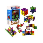 3D Amazing Magic Star Cube Transforming Geometric Puzzle Kids Educational Toy