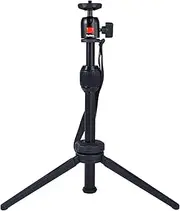 Tripod Stand Compatible with Anker Nebula Capsule Series, Universal Mini Camera Tripod, Aluminum Alloy Portable Projector Stand for Capsule, Capsule Max, and Capsule II with Swivel Ball Head