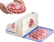 Foldable Meat Slicer, Electric Food Slicer, Small 150 Watt Bread Slicer, Thickness 1-15 Mm Adjustable, for Cheese/Cold Cuts, Vegetable Slicing