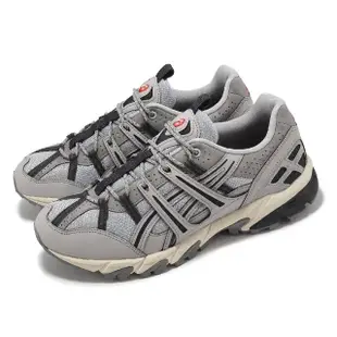 【asics 亞瑟士】休閒鞋 GEL-Sonoma 15-50 男鞋 女鞋 灰 緩衝 耐磨 戶外機能 越野跑鞋 亞瑟士(1201B006021)