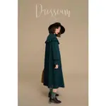 降降降～～～DRESSEUM 不老咒語秋冬版本綠色蕾絲洋裝綠正版全新S