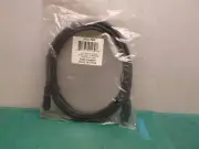 9 PIN/ 4PIN BILINGUAL FireWire 800 - FireWire 400 Cable Black/10FT